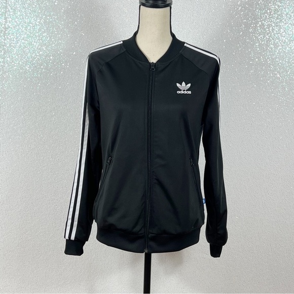 Adidas Original Women’s Superstar Track jacket size medium women’s - Picture 13 of 16